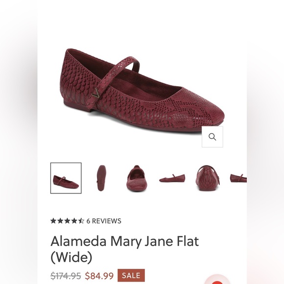 Vionic Shoes - Brand New Alameda Mary Jane in Cherry red